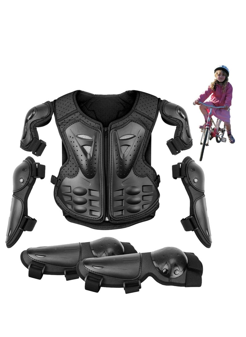 OCTOBER - Kids Cycle Gear ,Cycling Protective Gear, Kids Motocross Gears, Motocross Gear, Motocross , Riding Protector Breathable Adjustable Lightweight Protective Suit for Kids Riding Protection - Image 1