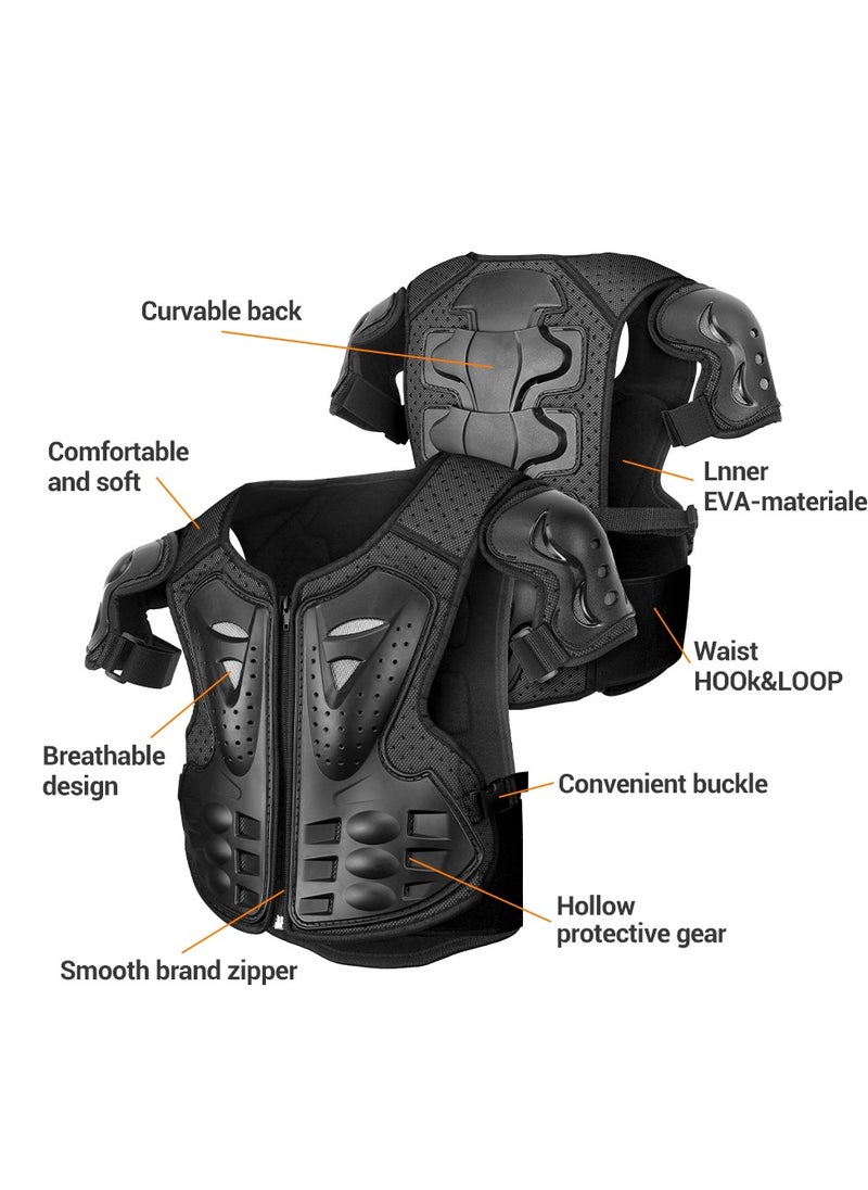 OCTOBER - Kids Cycle Gear ,Cycling Protective Gear, Kids Motocross Gears, Motocross Gear, Motocross , Riding Protector Breathable Adjustable Lightweight Protective Suit for Kids Riding Protection - Image 1