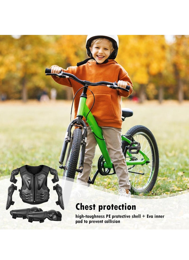 OCTOBER - Kids Cycle Gear ,Cycling Protective Gear, Kids Motocross Gears, Motocross Gear, Motocross , Riding Protector Breathable Adjustable Lightweight Protective Suit for Kids Riding Protection - Image 1