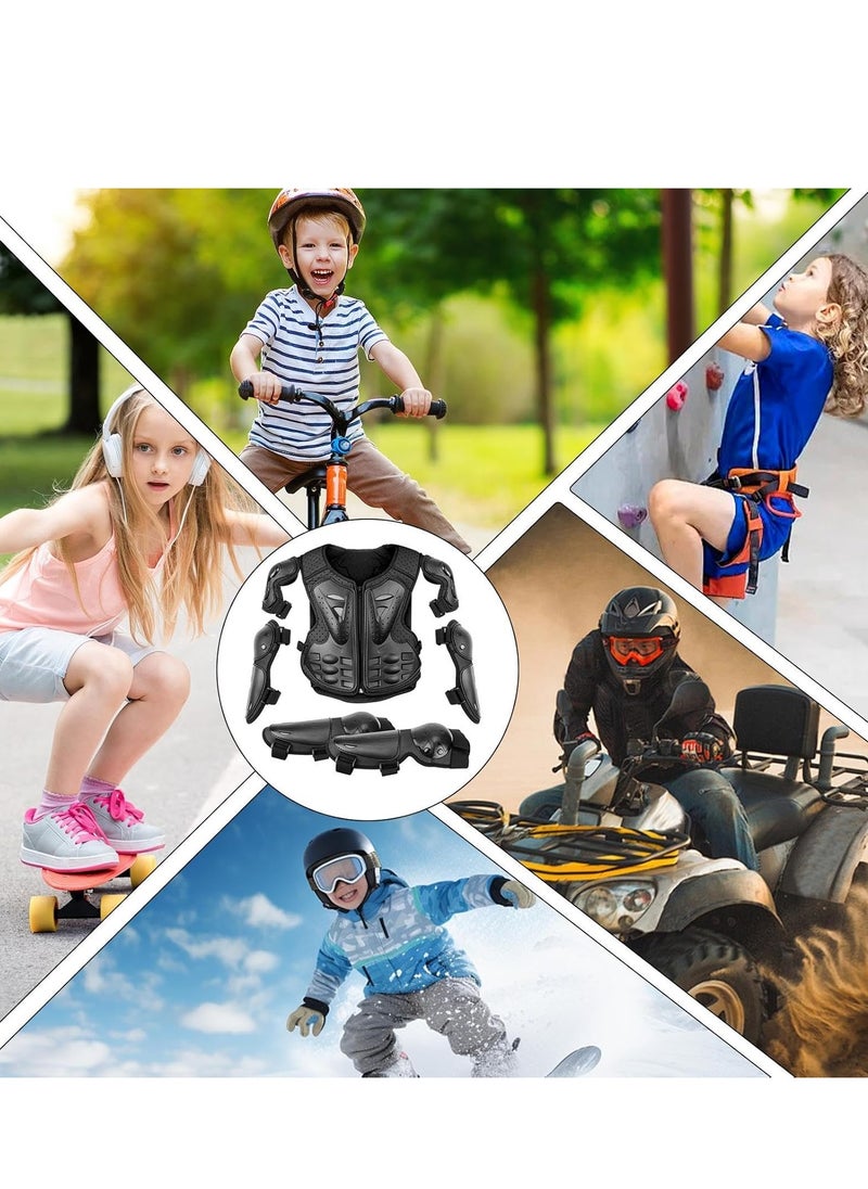 OCTOBER - Kids Cycle Gear ,Cycling Protective Gear, Kids Motocross Gears, Motocross Gear, Motocross , Riding Protector Breathable Adjustable Lightweight Protective Suit for Kids Riding Protection - Image 1
