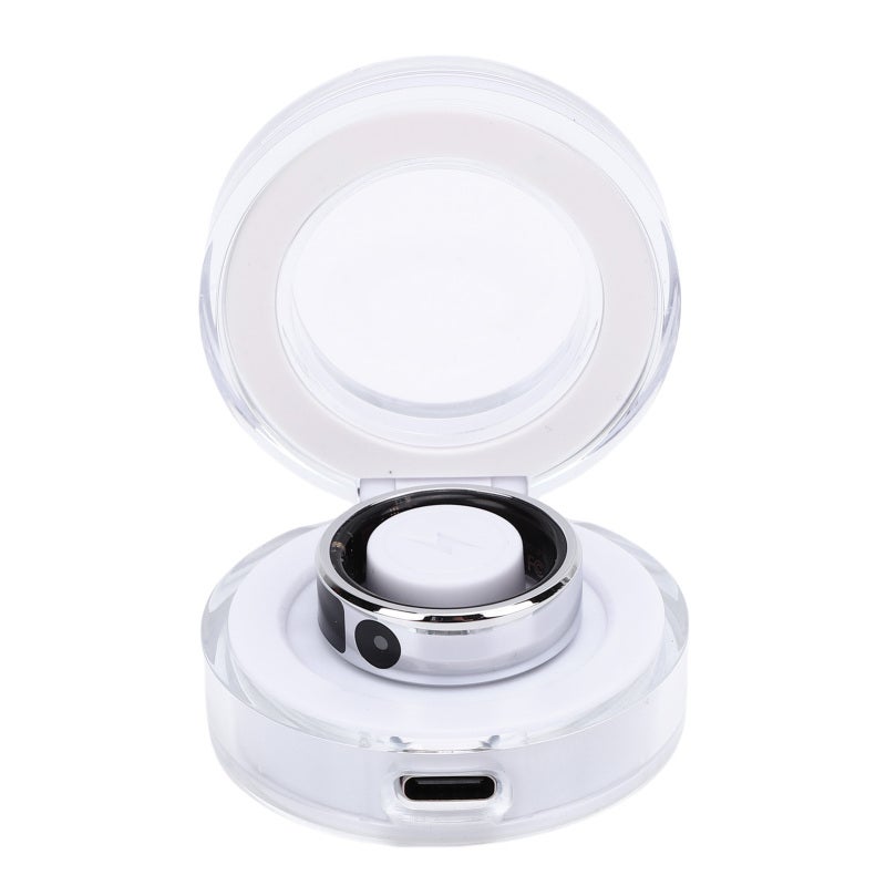 Smart Ring Fitness Tracker: 8# Touch Display - Multiple Exercise Modes Waterproof Smart Ring for Men and Women, Daily Activities, Swimming - Image 4