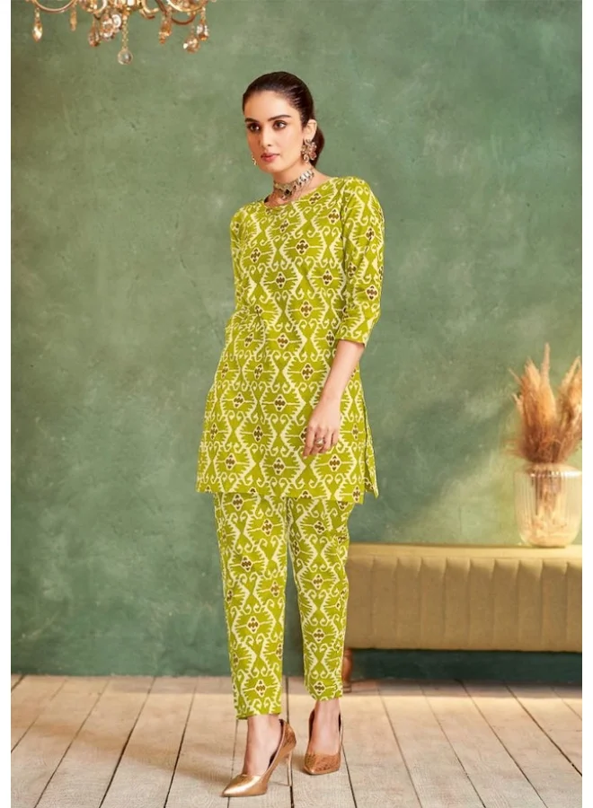 DESIGNER-COTTON-PRINTED-INDO-WESTERN-COORD-SET