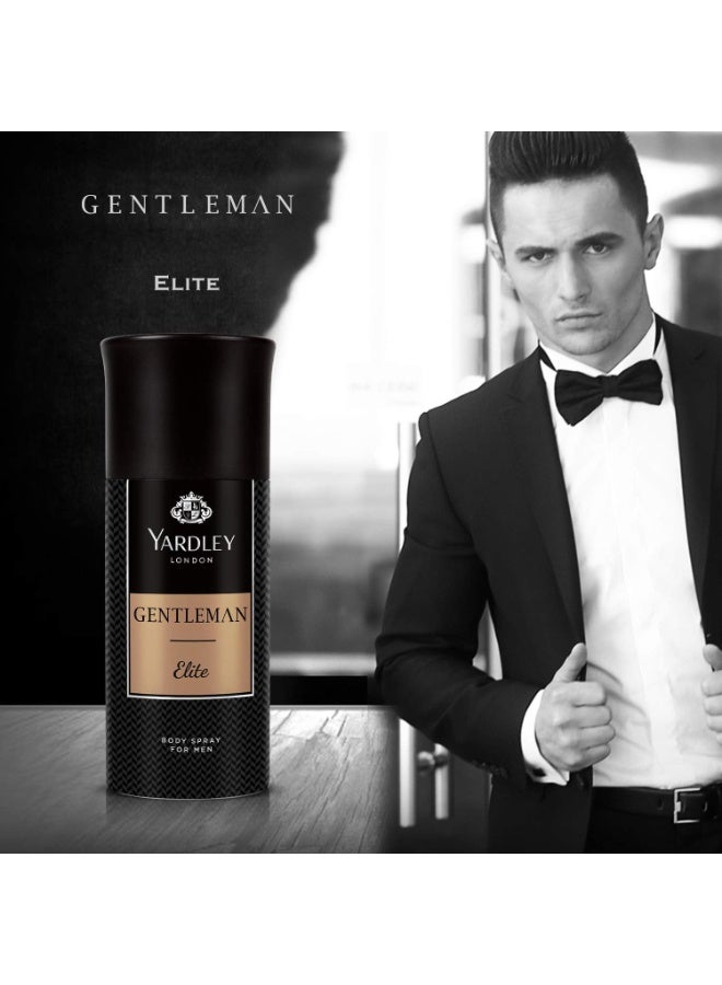 Yardley Gentleman Elite Body Spray For Men 150 ML - Image 2
