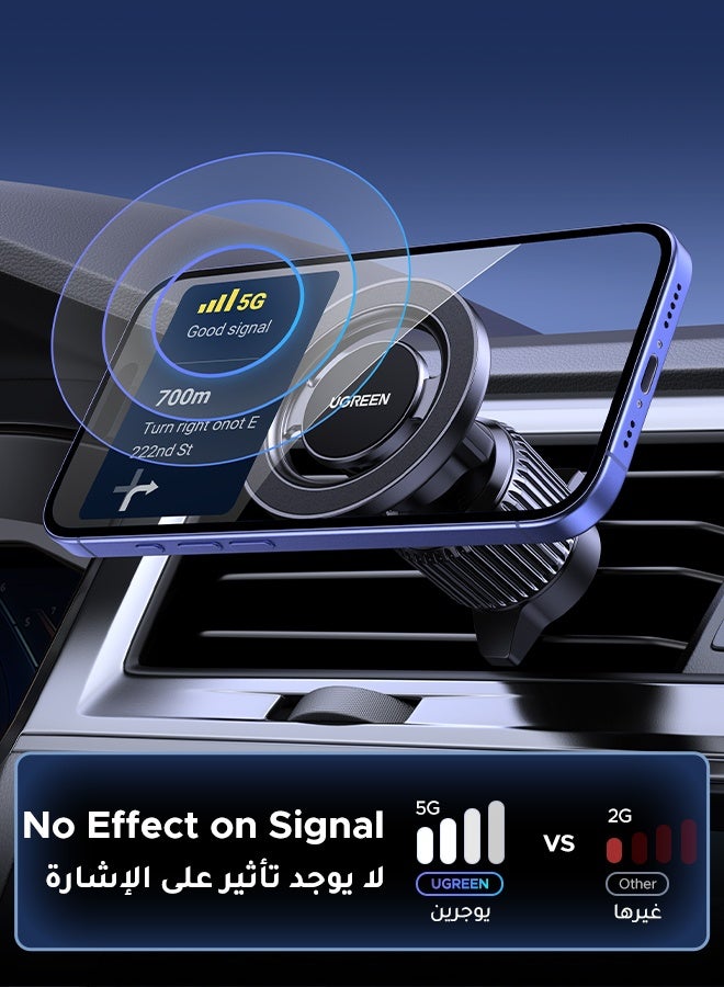 MagSafe Car Mount【20*N52 Magnet】Magnetic Phone Holder for Car, Air Vent Friendly Hook, Strong Magnet, One-hand Operation, 360° Rotate, for Galaxy S26/ image 11