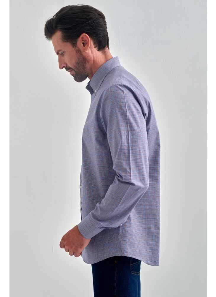 Bisse Men's Regular Fit Long Sleeve Sports Shirt BLACK GM22Y221112_E39