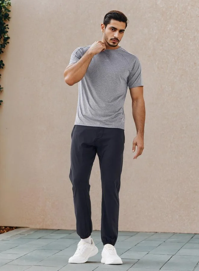 ADOT by Splash Panelled T-shirt with Raglan Sleeves