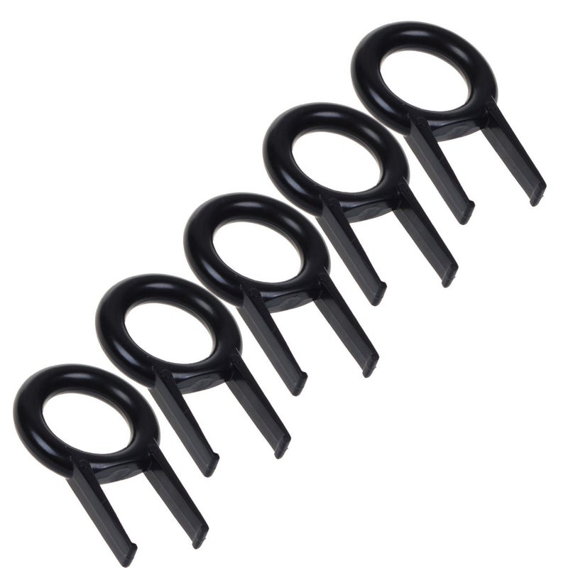 Cuziss Pack of 5pcs Black Color Rounded Key Puller Keycap Puller/Key Cap Remover Tool for Mechanical Keyboard… - Image 5
