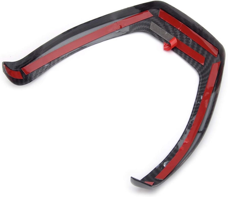 DEMULAX Carbon Fiber Steering Wheel Trim for Ford F150 - Image 2