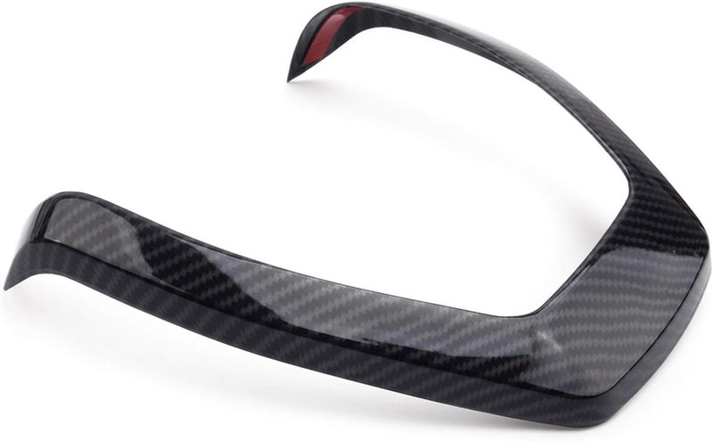 DEMULAX Carbon Fiber Steering Wheel Trim for Ford F150 - Image 1