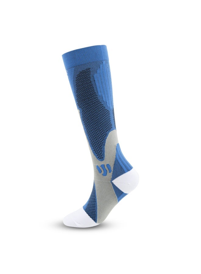 KUYING Fashion Anti Slip Breathable Sports Socks Three Piece Set