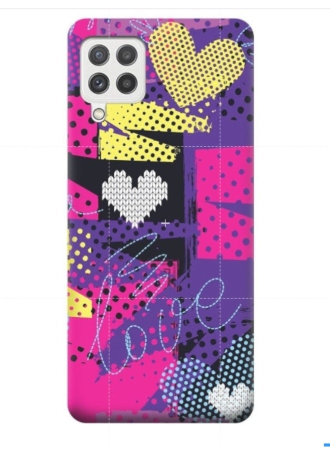 إيه إم سي ديزاين غطاء حماية بطبعة هاتف سامسونج جلاكسي A22 4G