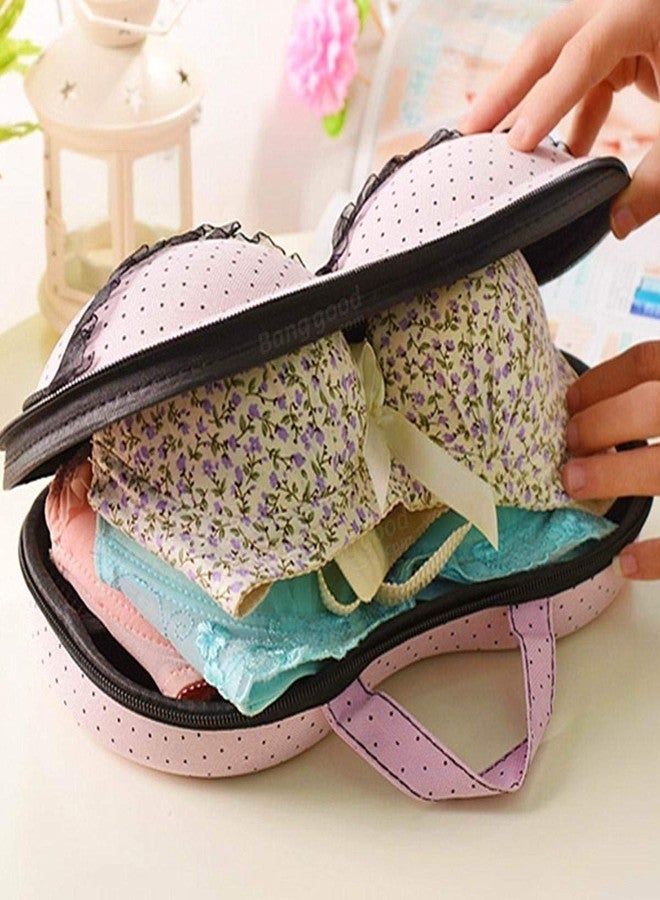 Tendula Nylon Travel Bra Bag, Women's Undergarments Storage Organiser with Zipper, Multi-Colourtendula - Image 4