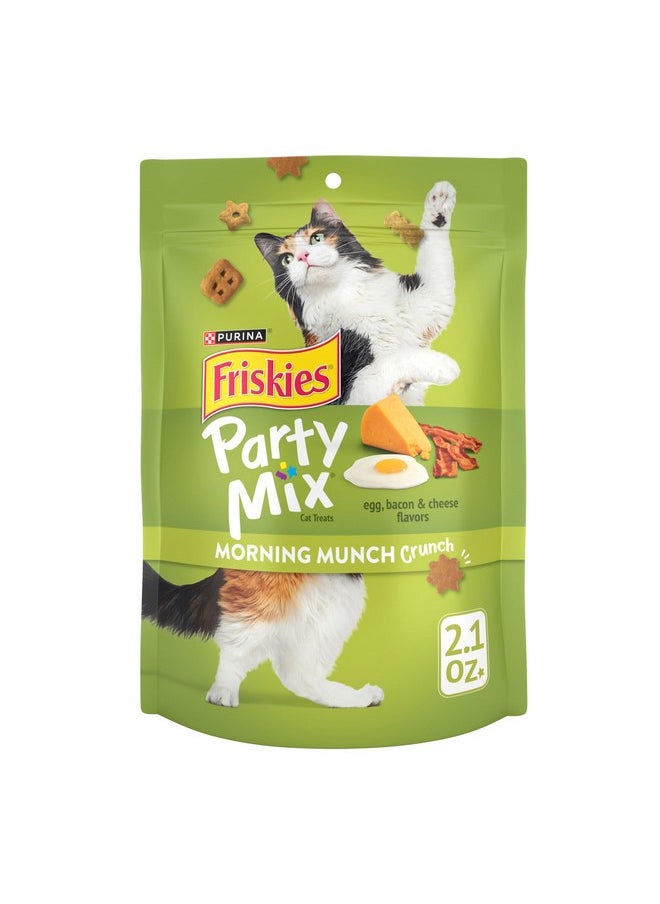 فريسكس مكافآت القطط Purina Friskies Party Mix Morning Munch Crunch - (عبوة من 10 أكياس) 2.1 أونصة  - Image 1