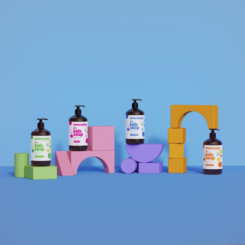 Everyone 3 In 1 Berry Blast Kids Soap, 32 FZ - Image 5