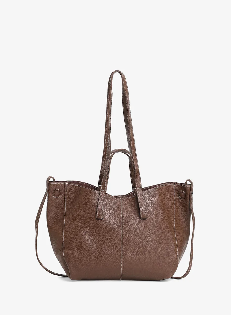 Haute Sauce  Solid Zip Lock Regular Vegan Leather Hand Bag For Women for Women | Best Price UAE