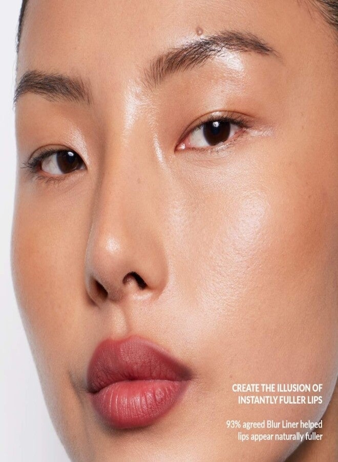 REFY Lip Blur Lip Liner Berry - Deep Wine Pink, Creamy Blendable Formula, Soft-Focus Blurred Finish, Long-Wearing Lip Definition, 0.029 oz / 0.85 g - Image 3