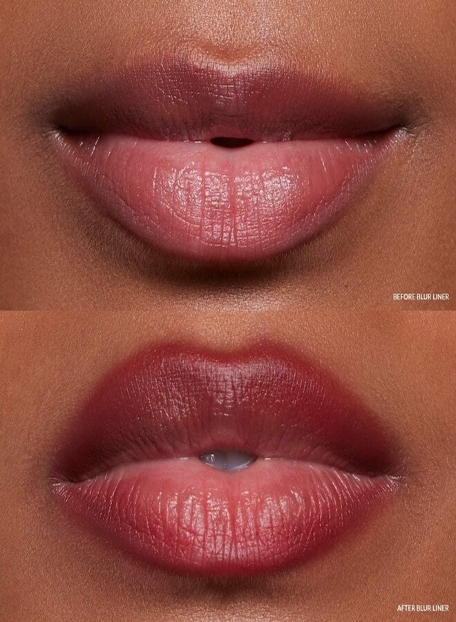 REFY Lip Blur Lip Liner Berry - Deep Wine Pink, Creamy Blendable Formula, Soft-Focus Blurred Finish, Long-Wearing Lip Definition, 0.029 oz / 0.85 g - Image 4