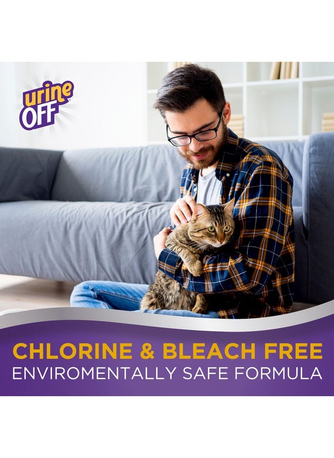 Urine Off Kitten & Cat Pet Stain Remover | Fresh Scent Carpet Cleaner | Bio Enzymatic Stain & Urine Odor Eliminator | Pet Safe Cleaner | 1 Gal.  - Image 5