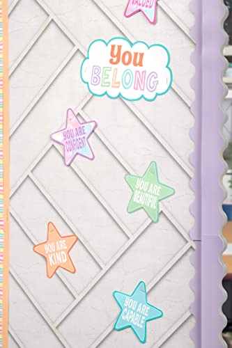 Teacher Created Resources Pastel Pop Positive Affirmations Mini Bulletin Board Set - Image 3