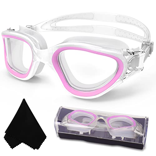 WIN.MAX Polarized Swimming Goggles Swim Pool Goggles Anti Fog Anti UV No Leakage Clear Vision for Men Women Adults Teenagers - Image 1