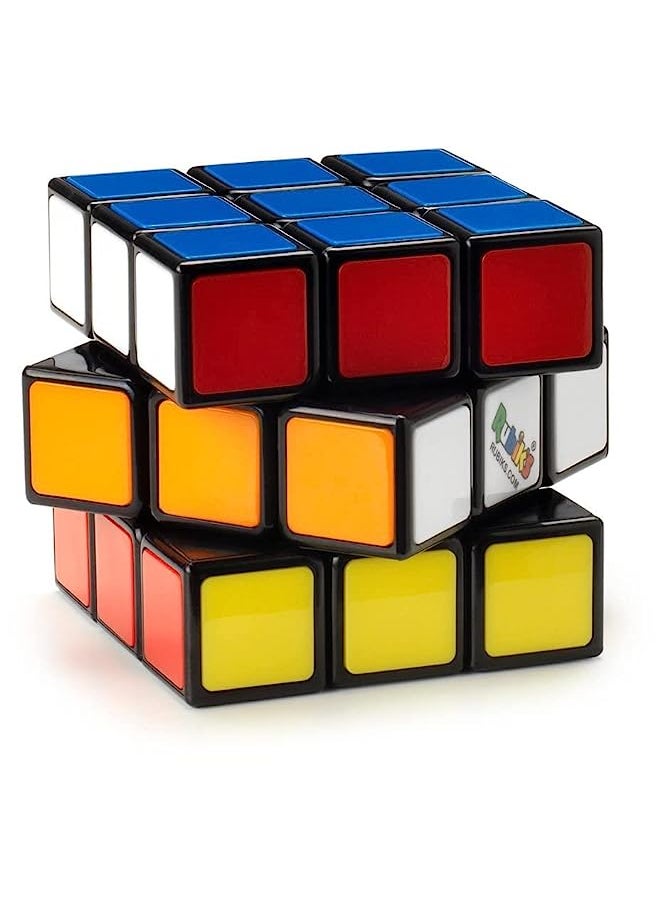 Rubik's - 778988419595 Cube Classic 3X3, The Original, Age 8+, Professional Puzzle, Multi - Image 1