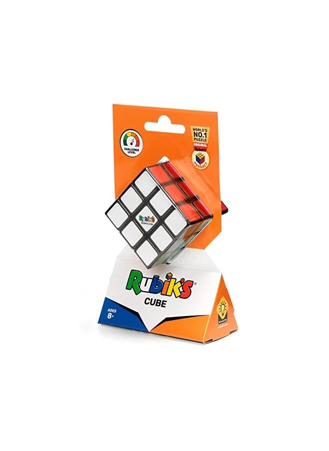 Rubik's - 778988419595 Cube Classic 3X3, The Original, Age 8+, Professional Puzzle, Multi - Image 1