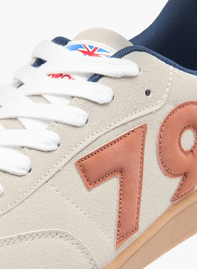 kangaROOS Men's Applique Detail Sports Shoes With Lace-Up Closure
