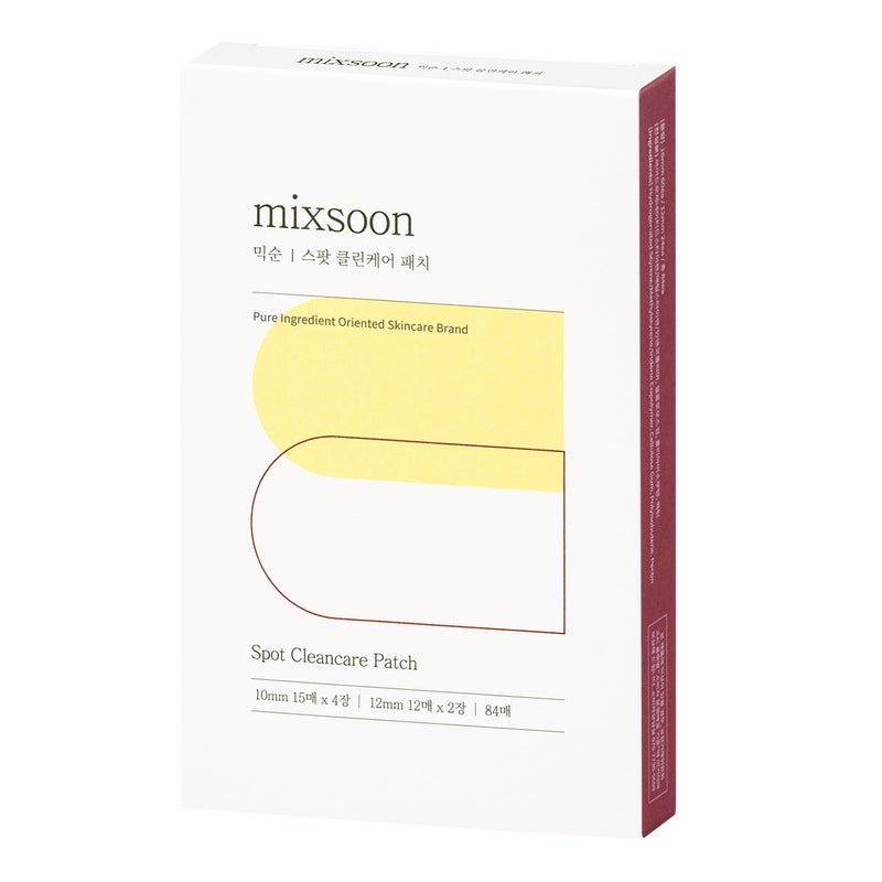 mixsoon Spot Clean Care Patch 84 Patches Acne Pimple Seamless Patches to Cover and heal Troubled Spots