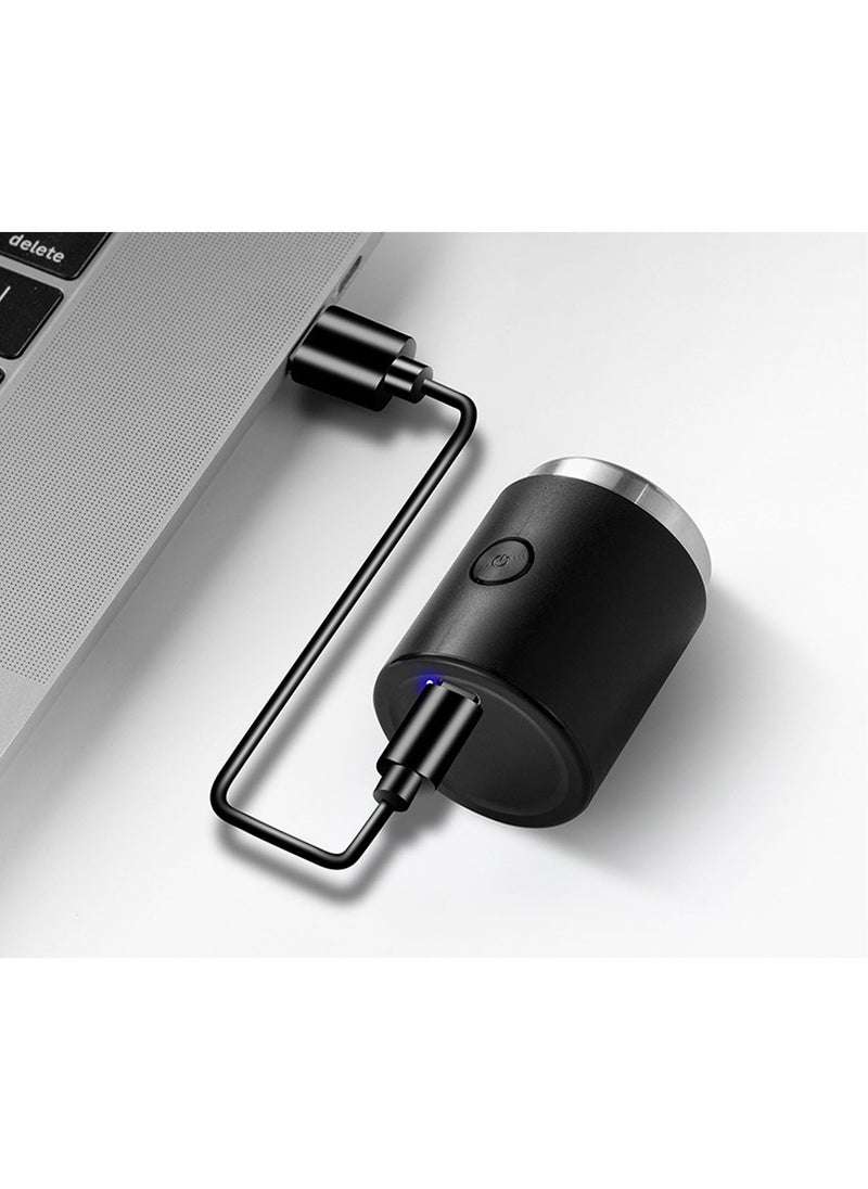 Electric Razor for Men Pocket Size Mini Portable Shaver Wet and Dry Men Razor USB Type-c Rechargeable Shaver Charging Easy One Button Use Suitable for Home Travel