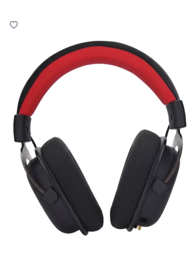 ريدراجون سماعة ألعاب سلكية مزودة بمحركات صوتية Zeus H510-FB مقاس 3.5 ملم، صوت ستيريو، ميكروفون عازل للضوضاء، تصميم مريح، مقبس 3.5 ملم مع محول USB، سماعات ألعاب للكمبيوتر الشخصي، واللابتوب، ووحدات التحكم - Image 2
