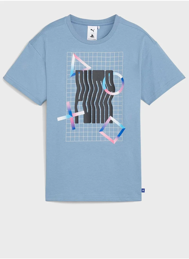PUMA Kids Playstation Elevated T-Shirt