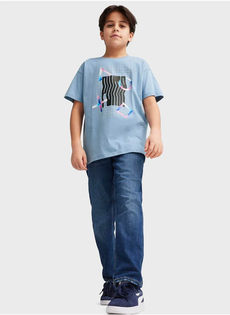 PUMA Kids Playstation Elevated T-Shirt