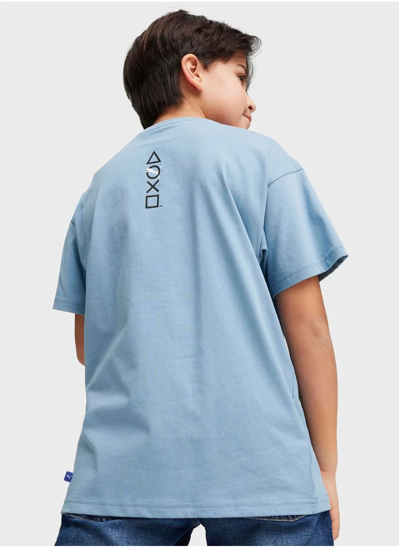 PUMA Kids Playstation Elevated T-Shirt