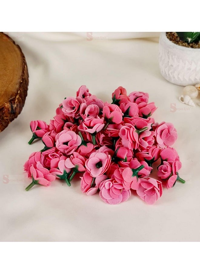 50 Pcs Small Beautiful Artificial Flowers Roses For Decorating Purposes And Diy, Crafting, Home Decor, Festival, Pooja Room, Anniversary Decoration,Potpourri (Light Pink) - pzsku/Z9BC16A823D3BA742EDC6Z/45/_/1724125865/99328119-72fa-4d28-ac60-37095dc0af83