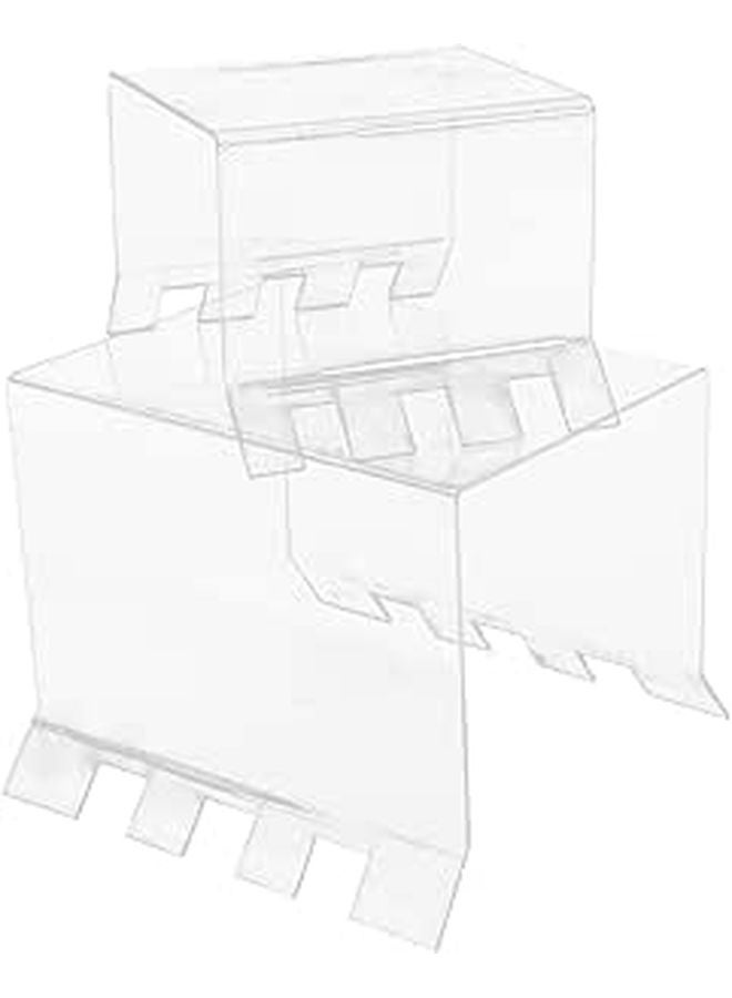 2 Food Prep Bag Holders Stand for Hands Free Filling Kitchen Storage Organizer - Image 1