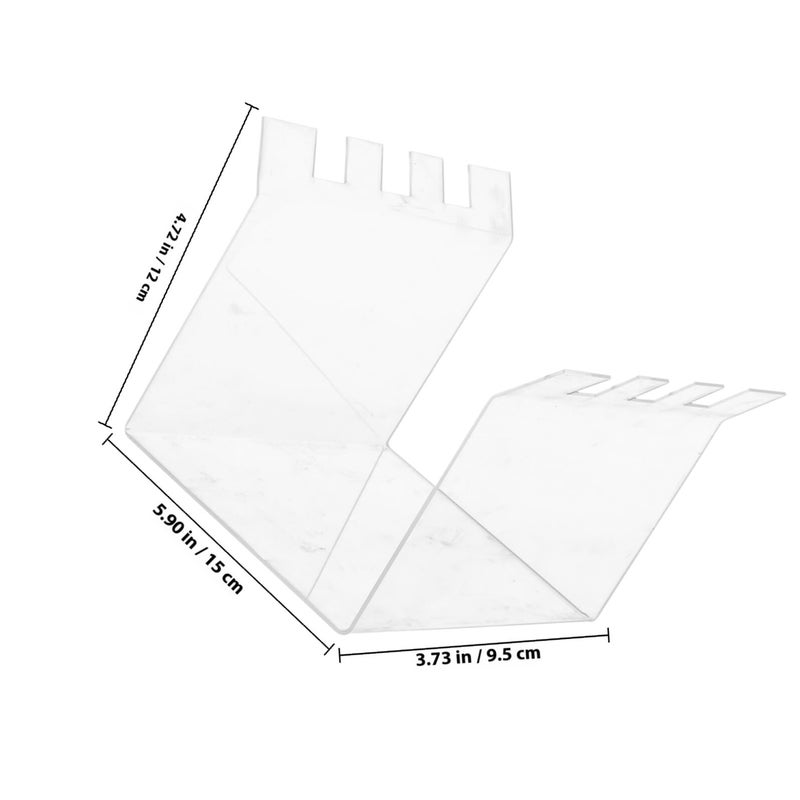2 Food Prep Bag Holders Stand for Hands Free Filling Kitchen Storage Organizer - Image 3