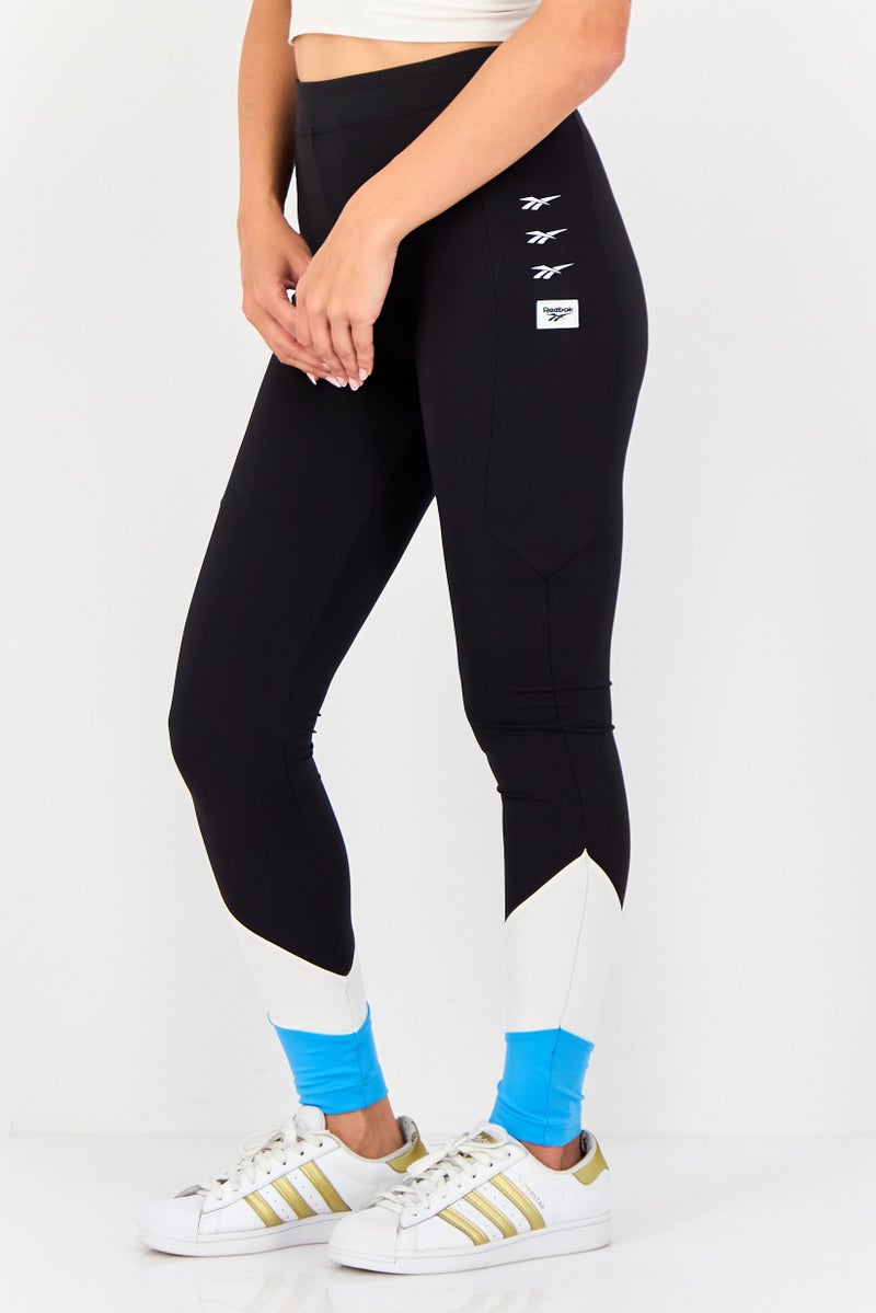 Reebok Women Sportswear Fit Training Leggings, Black - Image 3