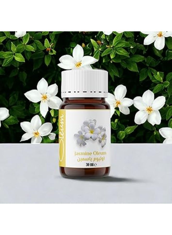 Oleum Jasmine Oil - 30 ml - Pure Aromatic Oil with a Fresh Floral Scent - Perfect for Skincare and Relaxation. - Image 2