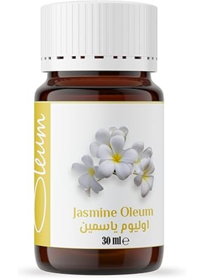 Oleum Jasmine Oil - 30 ml - Pure Aromatic Oil with a Fresh Floral Scent - Perfect for Skincare and Relaxation. - Image 1