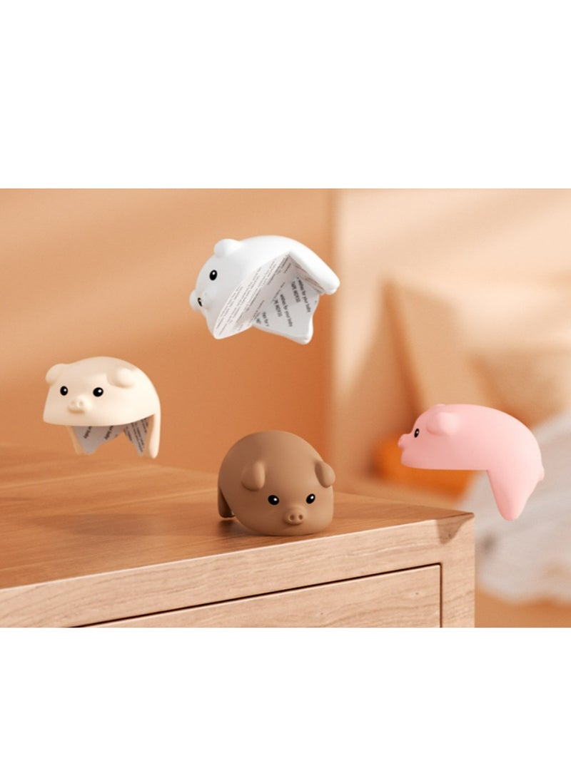 إسكدنيا واقي زاوية لطيف على شكل دب، واقي زاوية مقاوم لزاوية الطفل، لاصق مغطى 100%، لزاوية الأثاث الحادة - Image 3