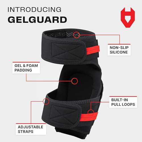 NoCry Professional Knee Pads for Work for Men — Adjustable Thigh and Shin Straps, Heavy-Duty Shell, and Thick Foam & Gel Cushioning — Ideal for Construction and Gardening - Image 2
