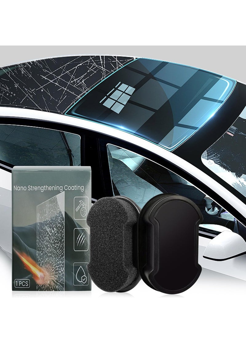 Nano Coat مرآة ذات اتجاه واحد لحماية الخصوصية زجاج مقوى إسفنجة تنظيف زجاج السيارة إسفنجة تلميع مرآة ذات اتجاه واحد للنوافذ غرف المراقبة و مرايا الرؤية الخلفية للسيارة
