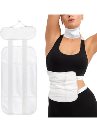 Adjustable Reusable Castor Oil Pack for Liver Detox – Organic Cotton Wrap with Elastic Strap, Zipper Pocket, and Anti-Leak TPU Layer – Machine Washable for Abdomen & Waist Therapy - pzsku/Z9BC1ED72440E948F283DZ/45/1751011157/3d6e7c73-6a80-41d7-bea9-3442736103c8