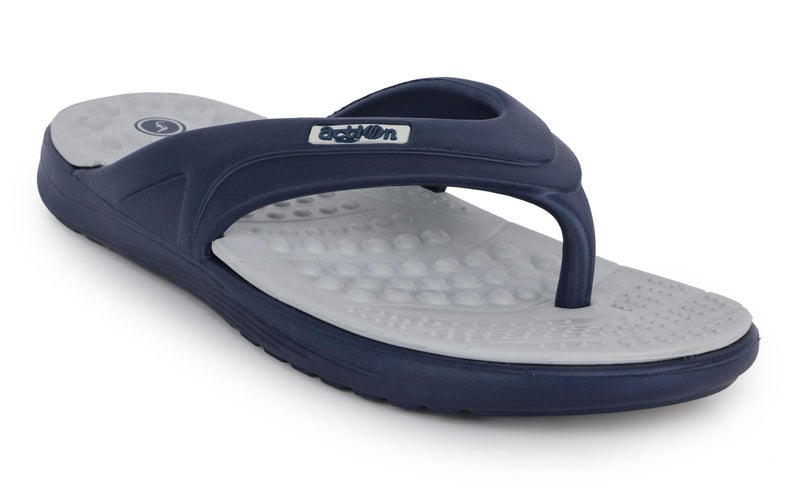 ACTION Men Blue Grey Slipper HRAN0024BLGY07 - Image 2