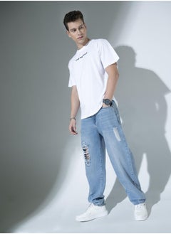 Hubberholme Blue Jeans For Men  - Image 4