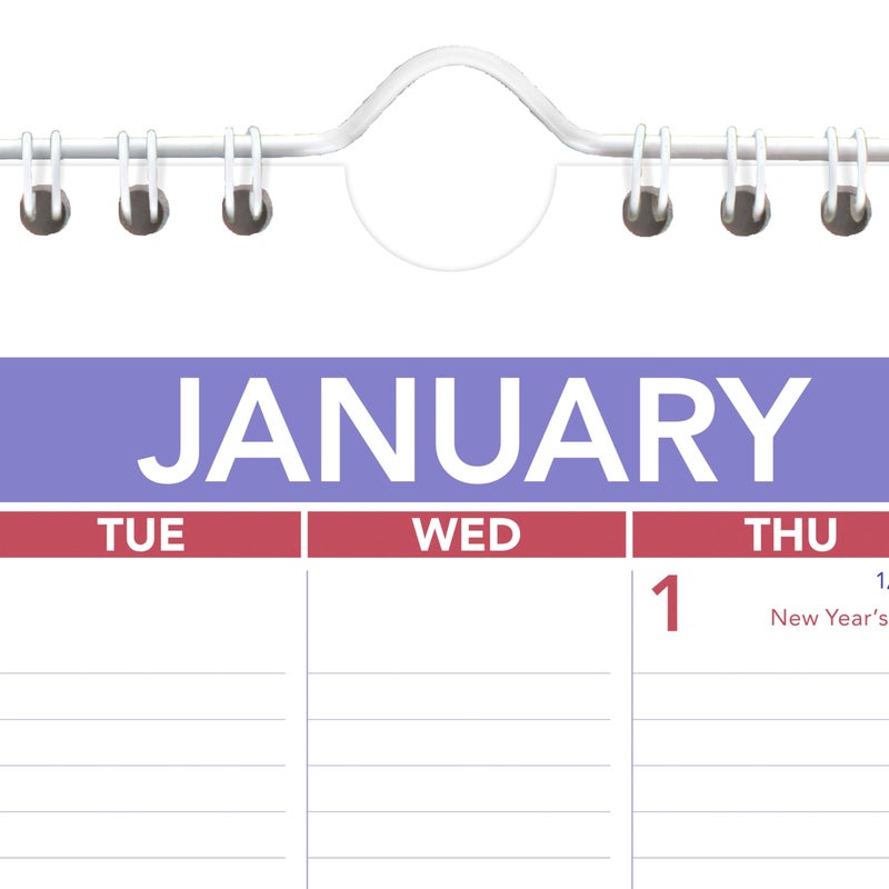 AT-A-GLANCE 2026 Wall Calendar, 8" x 11", Small, Ruled Blocks (PM12826) - Image 4