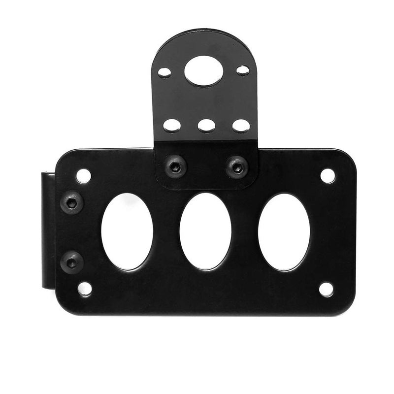 WINALL Motorcycle License Plate Frame Side Mount License Plate Holder for Harley Sportster
