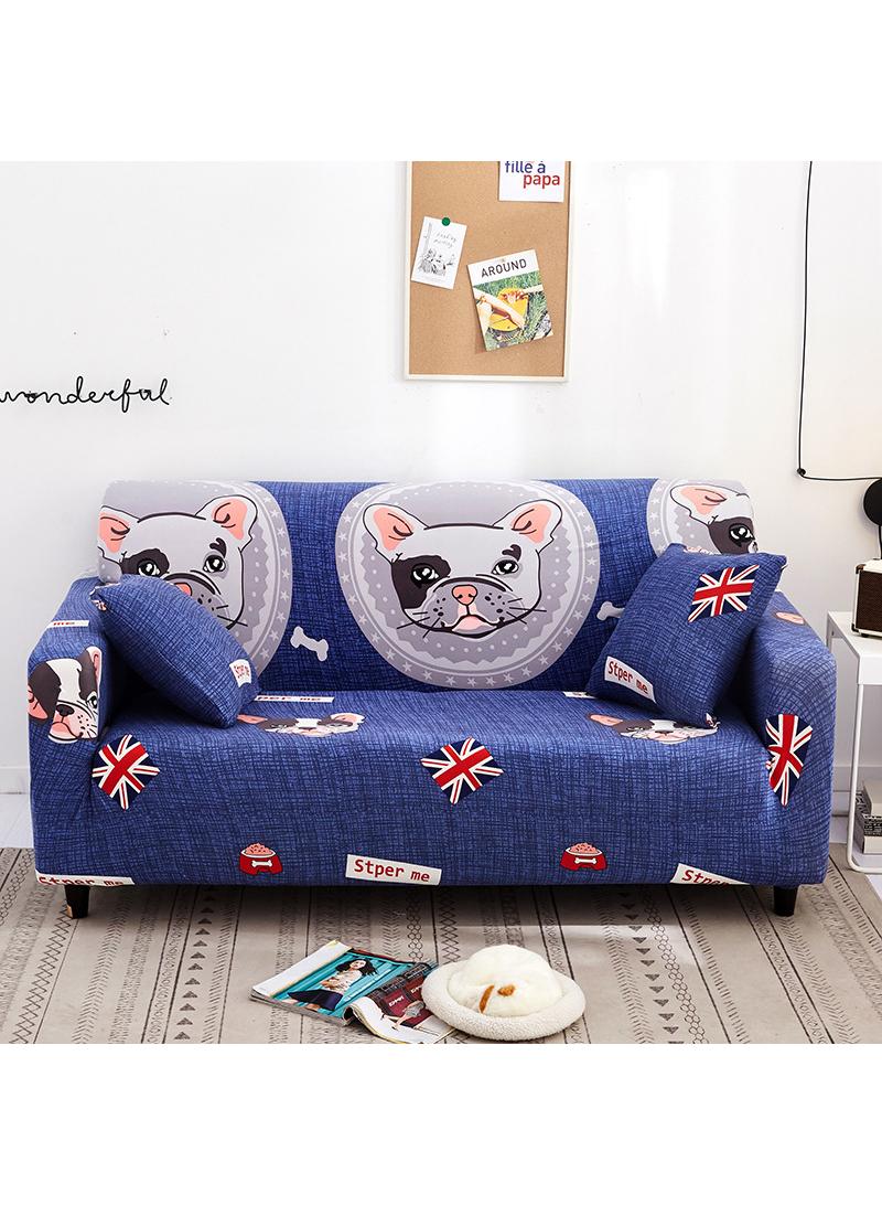 Elastic sofa cover, fully covered sofa cover suitable for double sofa 145-180cm