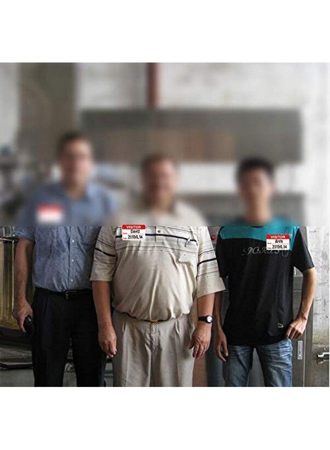 Besttile Visitor Stickers,Visitor Name Stickers Labels,3 X 2 Inches,100 Pcs Per Pack - Image 3