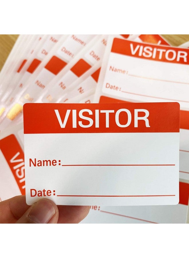 Besttile Visitor Stickers,Visitor Name Stickers Labels,3 X 2 Inches,100 Pcs Per Pack - Image 4